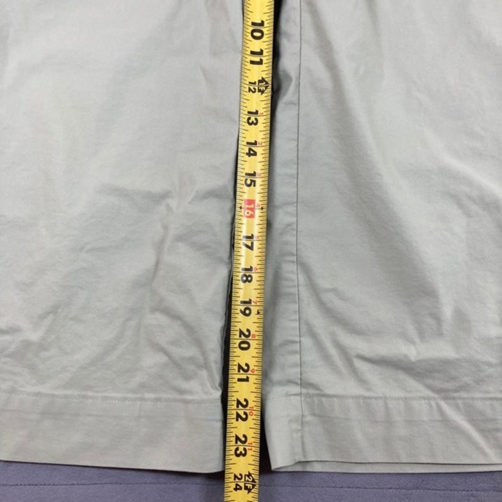 Anatomie Ivanna Wide Leg Pants Sand green Beige Stretch Cotton Trousers Size S - Picture 7 of 8